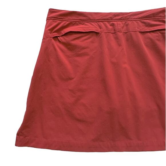 Gander Mountain Skort Burnt Orange Pockets Active Casual Skort Size 10R - Picture 6 of 12
